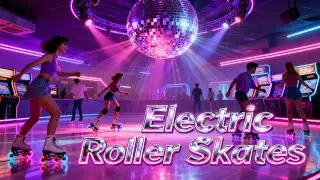 Electric Roller Skates &ndash; 80s Eurodisco & Italo Disco | Retro Neon Dance Hit