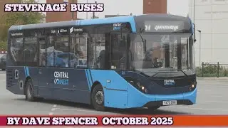 5565 STEVENAGE BUSES FILMED OCTOBER 2025 BY DAVE SPENCER