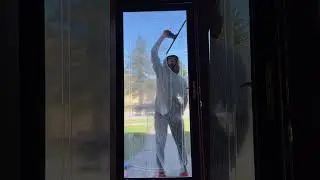 Smooth moves with 18 inch squeegee