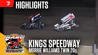 Morrie Williams Memorial Twin 20s | NARC 410 Sprints at Kings Speedway 10/5/24 | Highlights