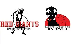 Livebeelden van Red Giants tegen Basketballvereniging Scylla