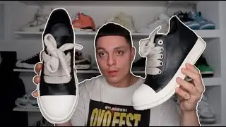 Низкие кеды Rick Owens Jumbo Lace Ramone (обзор) + на ногах