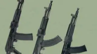 Автоматы калашникова (From AK-47 to AK-105)