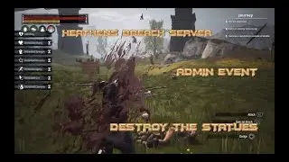 CONAN EXILES PVP Admin Event (PS4) Heathens Breach