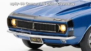 3D Resin Printed 1967 Camaro RS Grill - Giveaway