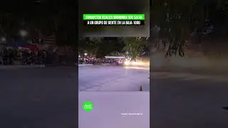 Conductor realiza maniobra que salva a un grupo de gente en la #Baja1000