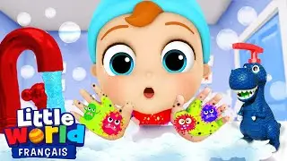 Microbes - Non merci ! | Comptines pour les tout-petits | Little World Français