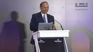 Senator Dr. Musadik Malik speaking on 'Charting the Course - Pakistan 2047' at LIIBS 2022
