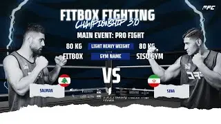 SALMAN VS SINA | FItbox Fighting Championship 3.0