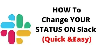 how to change YOUR STATUS ON slack