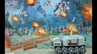 EPIC STAR WARS CLONE TURBO TANK MINI SCALE BUILD