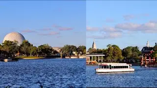 EPCOT World Showcase Lagoon Sights & Sounds from France/Morocco in 4K | Walt Disney World 2023