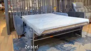 Sofa Gandi Wersal, system rozkładania - stelaż włoski ł&oacute;żko w sofie MebloModa