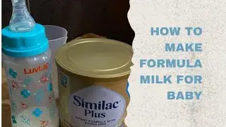 HOW TO MAKE FORMULA MILK FOR BABY || HOW TO PREPARE A BOTTLEFEED EXPLAINED IN KANNADA