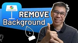 Keynote: Remove Background using the Pen Tool