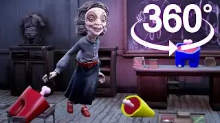 Escape the TEACHER #2 in VR 360&deg;  Little Nightmares 2