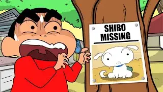 ShinChan New Episode Comedy Telugu || Evil Granny Kidnapped Shiro || ShinChan in Telugu #shinchan