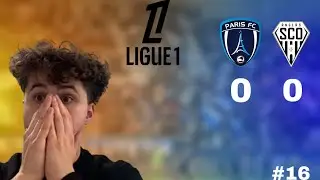 VLOG PARIS FC- SCO ANGERS  0-0 19 EME JOURNEE DE LIGUE 1 ( tour des stades #16)