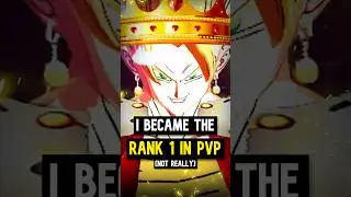 I Became the RANK 1 Player (lol) #dblegends #shorts