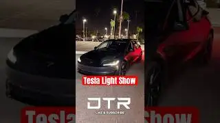Cool Tesla Features - 2024 #Model3 Performance Light Show #TeslaLightShow #Model3Performance #Tesla