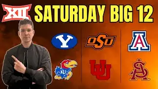Saturday Big 12 NCAA Basketball Picks - 1/30/26 | August Young NCAAB Picks & Predictions (All Games)