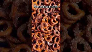 Cinnamon Sugar Pretzels #recipe