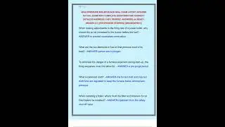 HIGH PRESSURE BOILER BLACK SEAL EXAM LATEST 20252026 ACTUAL EXAM WITH COMPLETE QUESTIONS AND CORRECT