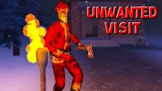 WATCH OUT for HOMELESS MAN who PRETENDS to be Santa Claus (short horror game)