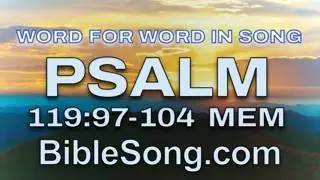 PSALM 119:97-104 MEM Cinematic Lyric Video - The Bible Song