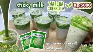IDE JUALAN CERDAS MODAL BUBUK CHOCOLATOS JADI MINUMAN YG SEGAR CREAMMY DAN ENAK BANGET-STICKY MILK