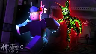 FNAF Animatronic Hunted Me All Nights Roblox Animatronic Nights [SPRING]