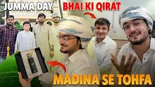 Madina Se Mehman and Tohfa ♥️ | Yazdan Jumma Vlog | Quran Qiraat | Param Daily Vlog #255