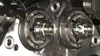Torno Multifuso CNC INDEX MS40C com robô e portal