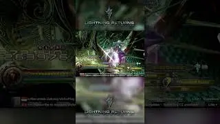 🌩️ God of a Dying World &mdash; Bhunivelze Hard Mode | Lightning Returns: Final Fantasy XIII #Shorts