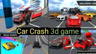 Car Crash simulator 3d Game# super crazy meg? ramp gta car racing #car #loferplays #car 