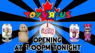 Toys R Us Canada Funko Soda Opening
