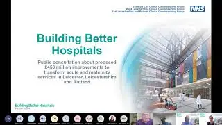 Building Better Hospitals for the Future: Online public event 12th Nov 2020 (maternity)