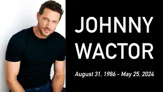 Johnny Wactor Tribute Video