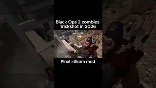 BO2 Zombies trickshot in 2026 (Plutonium) 🧟&zwj;♂️ #trickshots #bo2 #bo2zombies #plutonium #cod #shorts