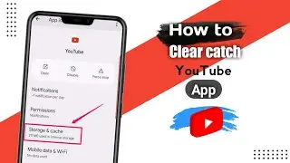 How to Clear Youtube Cache on Android Phone || delete youtube app data