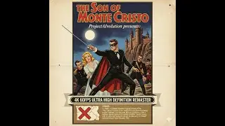 The Son of Monte Cristo (1940) in 4K 60fps | AI-Enhanced Swashbuckling Adventure