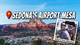 360 Views over Sedona, Arizona from Airport Mesa