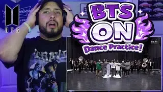 Реакция на [ХОРЕОГРАФИЮ] BTS (방탄소년단) «ON» Танцевальная практика!