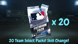 MLB 9 INNINGS 20 - 20 Team Select Packs! Skill Changing Yelich!
