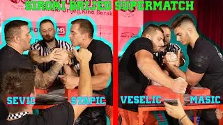 SEVIC VS STAPIC - VESELIC VS MASIC - SIROKI BRIJEG SUPERMATCH 2022