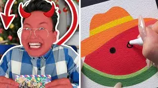 Satisfying Marker Art on Textured Paper 🎨 POV with @diegoo chavez #66 #SatisfyingArt #MarkerArt