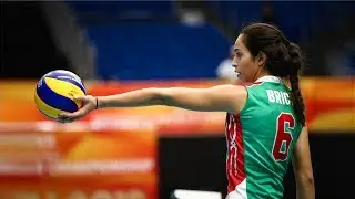 Craziest Volleyball Serves by Samantha Bricio (HD) #2