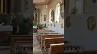 Beautiful Chapel of St. Anna, Merching 🙏#2023 #august2023 #germany #catholic #merching #bayern