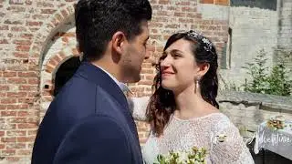 Barbara & Alessio Intimate Wedding on the Cliffs of Denmark