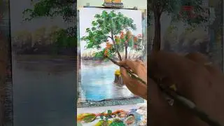 #015 - Red Blossoms Blooming on a Green Tree &ndash; Pure Nature Art Short